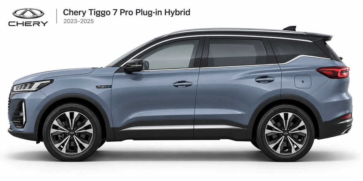 Chery Tiggo 7 Pro Plug-in Hybrid 2023–2025