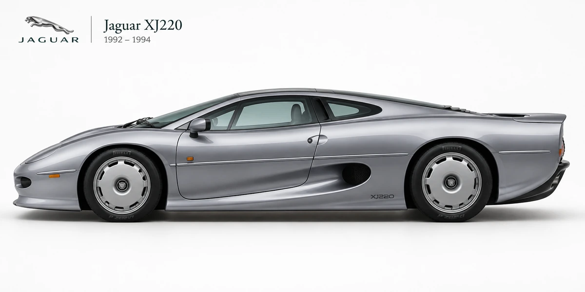 Jaguar XJ220 1992–1994