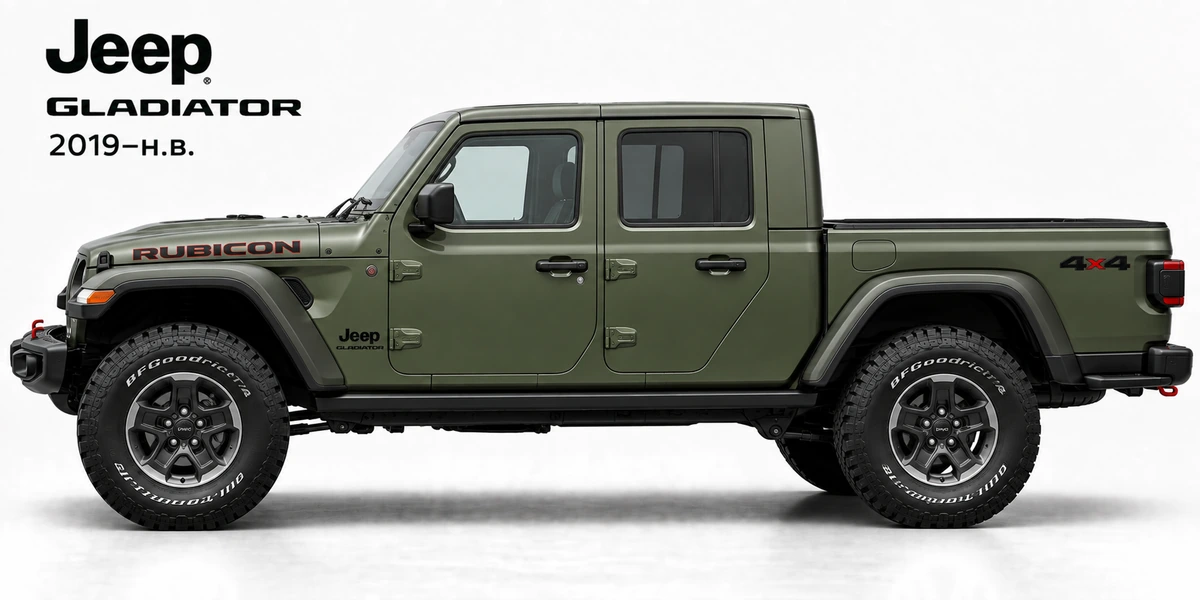 Jeep Gladiator 2019–н.в.
