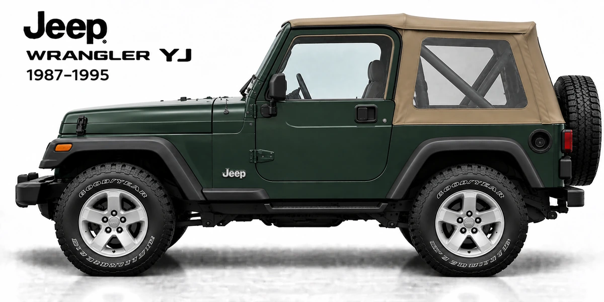 Jeep Wrangler YJ 1987–1995