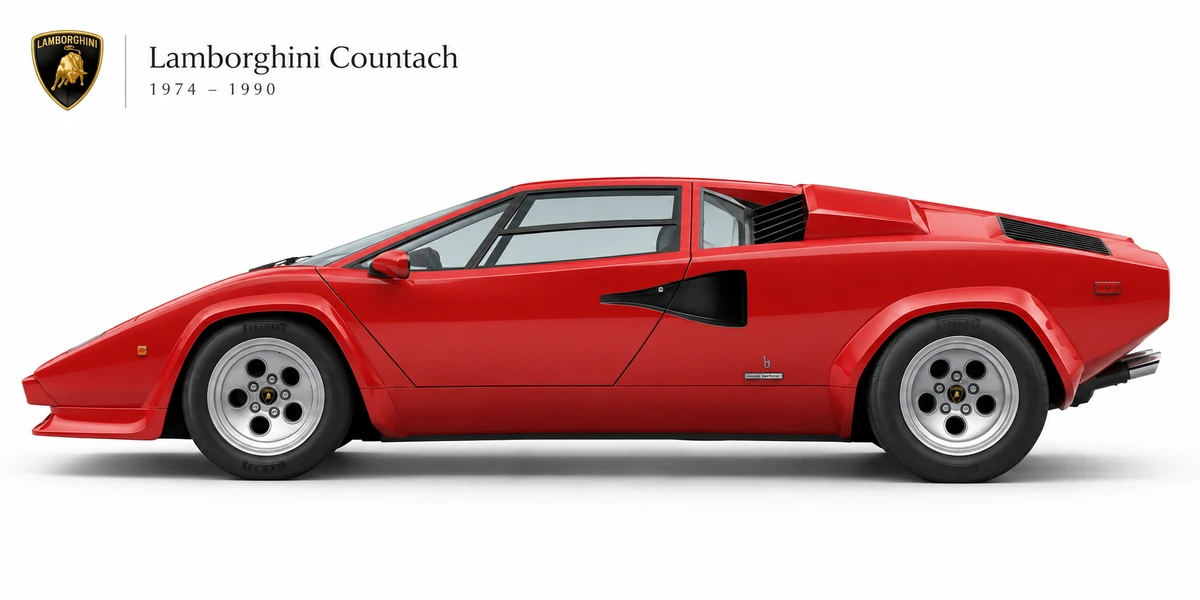 Lamborghini Countach 1974–1990