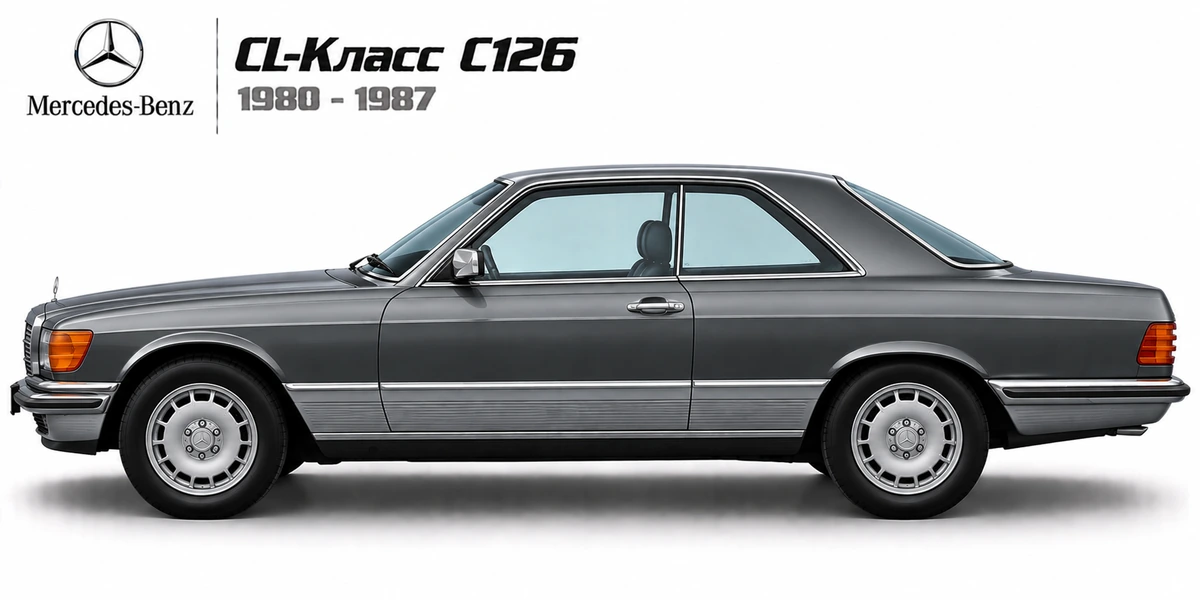 Mercedes-Benz CL-Класс C126 1980–1987