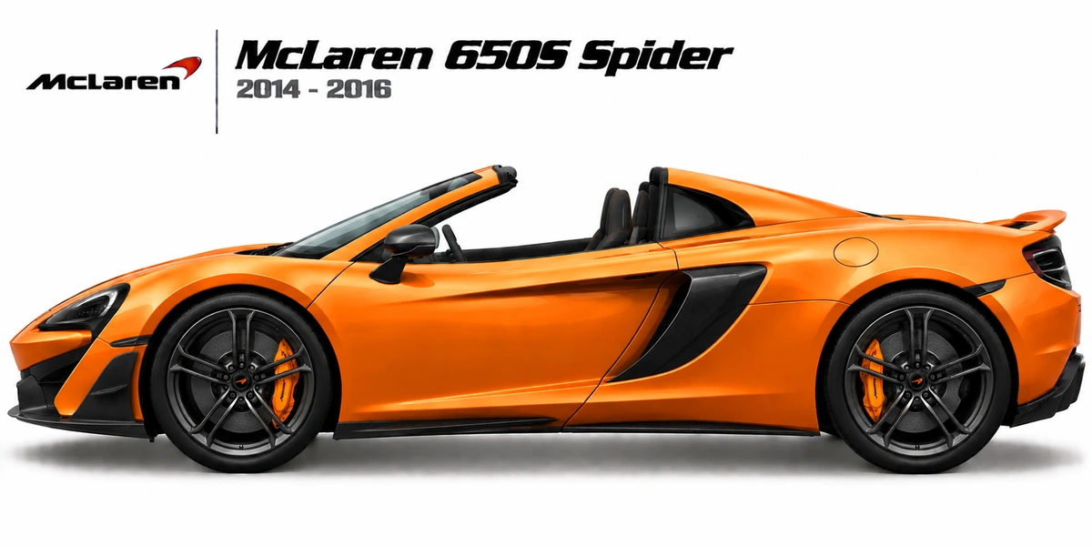 McLaren 650S Spider 2014–2016