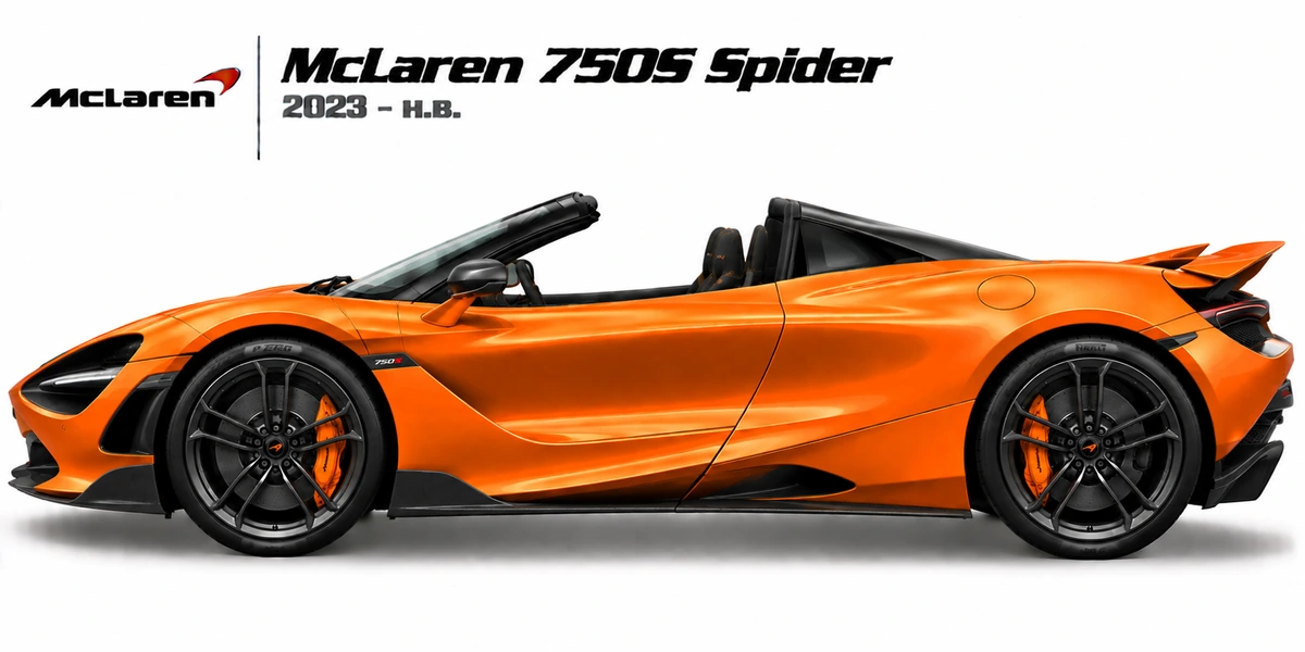 McLaren 750S Spider 2023–н.в.