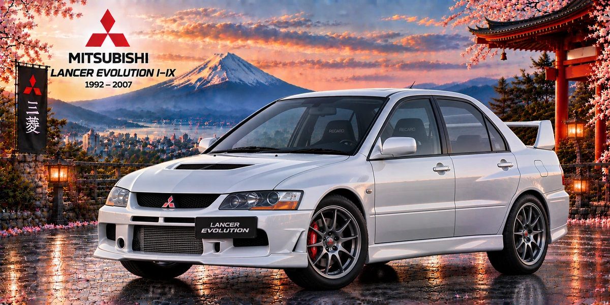 Mitsubishi Lancer Evolution 1–9 1992–2007