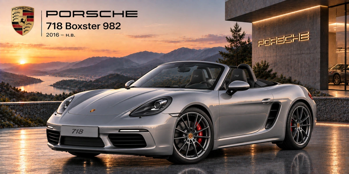 Porsche 718 Boxster 982 2016–н.в.