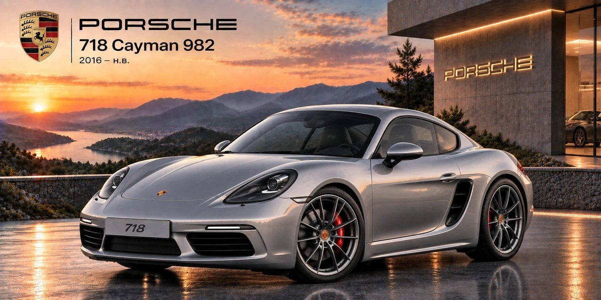 Porsche 718 Cayman 982 2016–н.в.