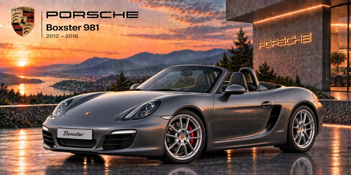 Porsche Boxster 981 2012–2016