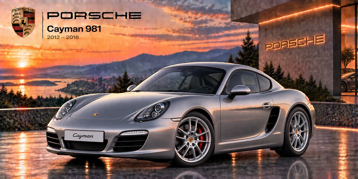 Porsche Cayman 981 2012–2016