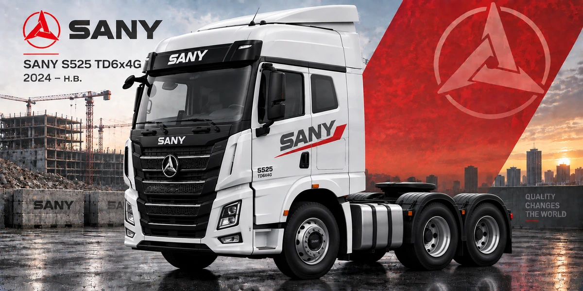 SANY S525 TD6X4G 2024–н.в.