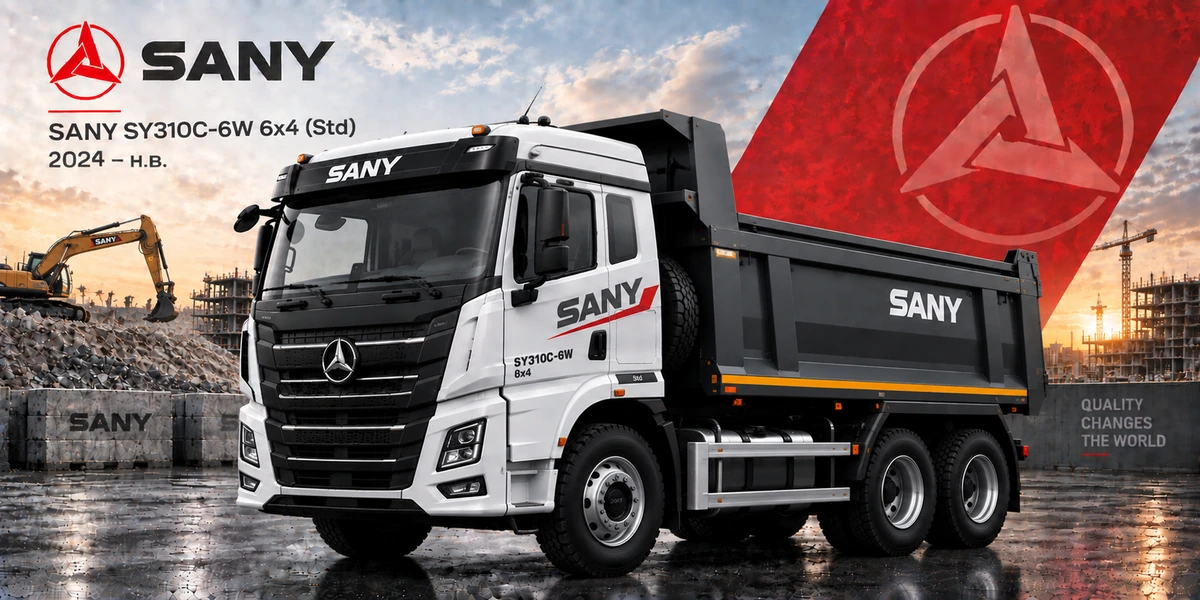 SANY SY310C-6W 6x4 (Std) 2024–н.в.