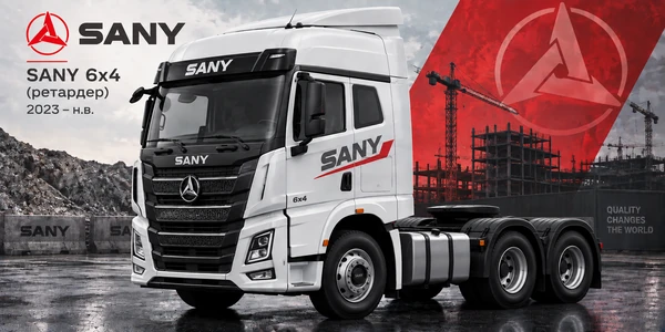 SANY 6x4 (ретардер)